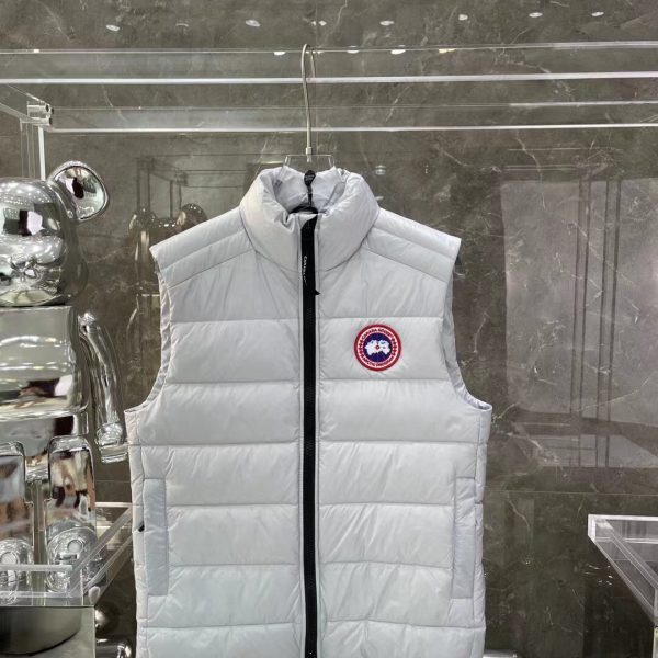 Canada Goose Crofton Down Vest Silver Birch