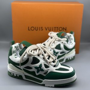 Louis Vuitton Skate Sneaker Green White