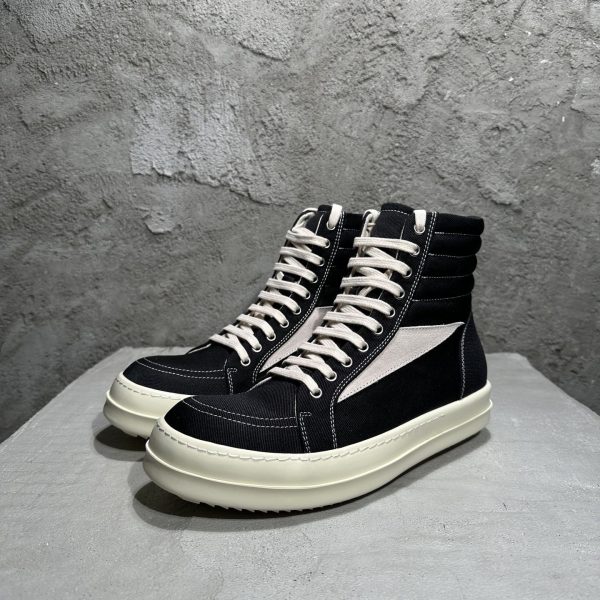 Rick Owens Wmns Lido DRKSHDW Vintage High Black Milk DS01D1810 NDKLVS 911